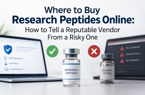 Where to Buy Research Peptides Online: How to Tell a Reputable Vendor From a Risky One