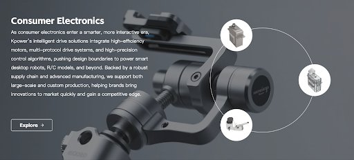 World Leading KPower Servo Strengthens Smart Home Innovation with High Performance Micro Servo Motion Technology