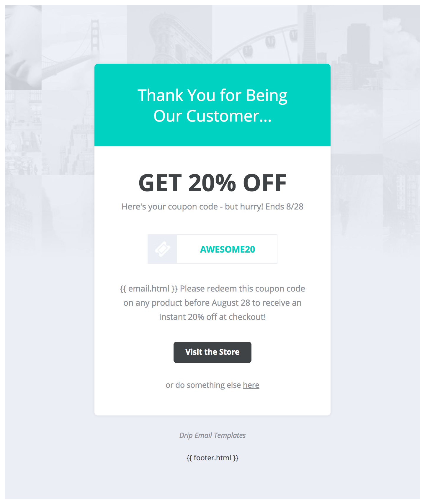 thank you email templates