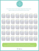 40 bags in 40 days printable small