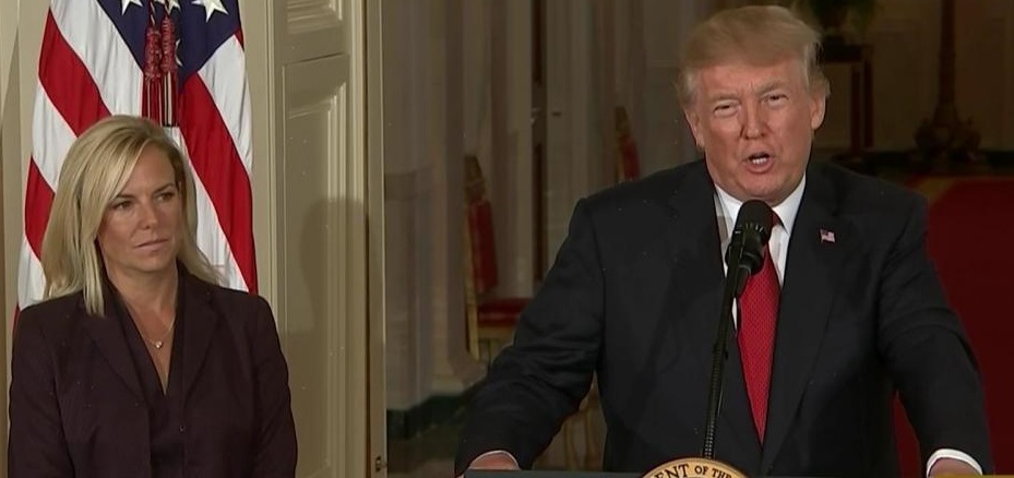 President Trump Taps Kirstjen Nielsen To Lead Department of Homeland Security President Trump Taps Kirstjen Nielsen To Lead Department of Homeland Security
