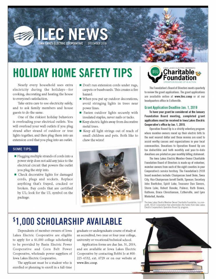 December Monthly Newsletter
