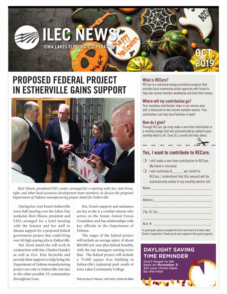 October Monthly Newsletter