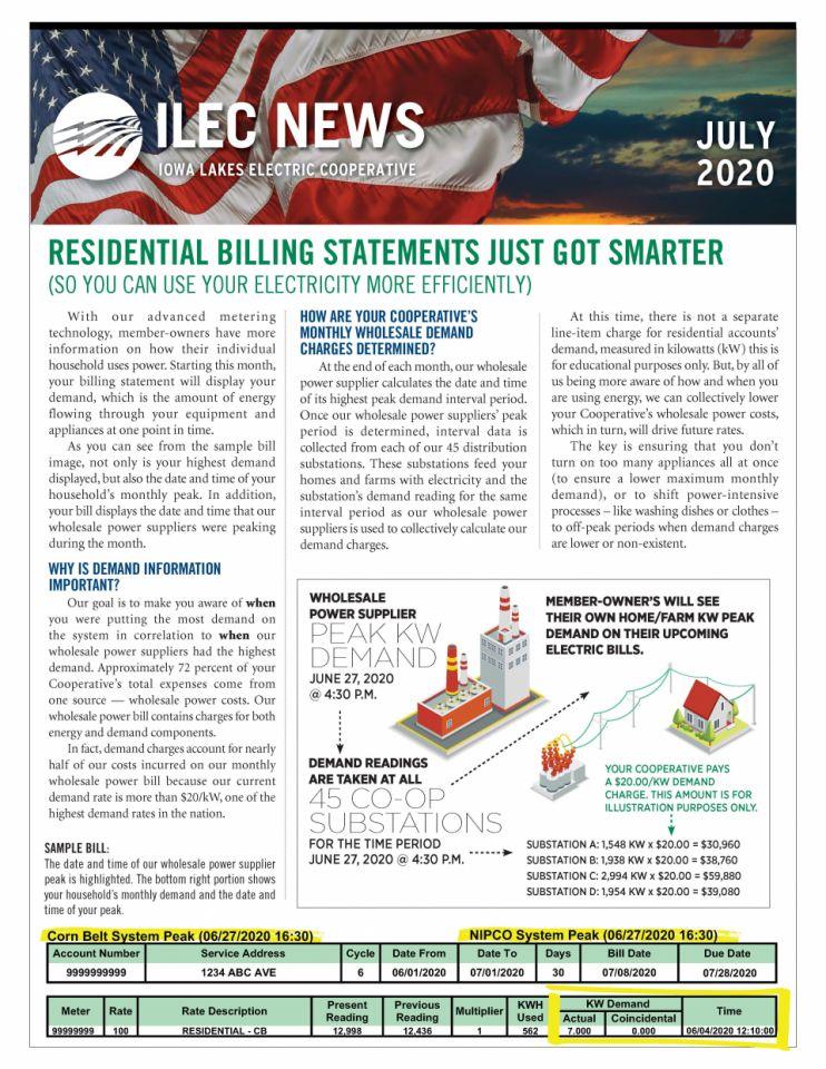 July Monthly Newsletter