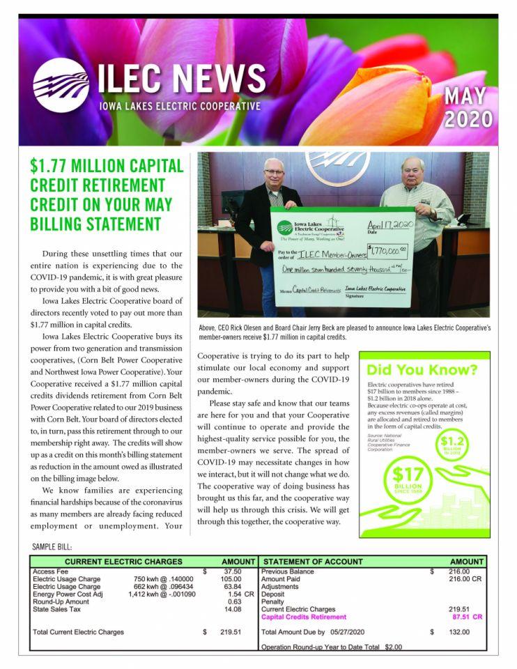 May Monthly Newsletter