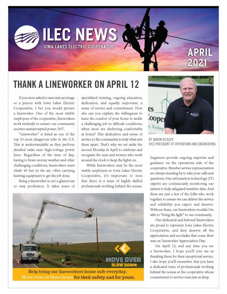 April Monthly Newsletter