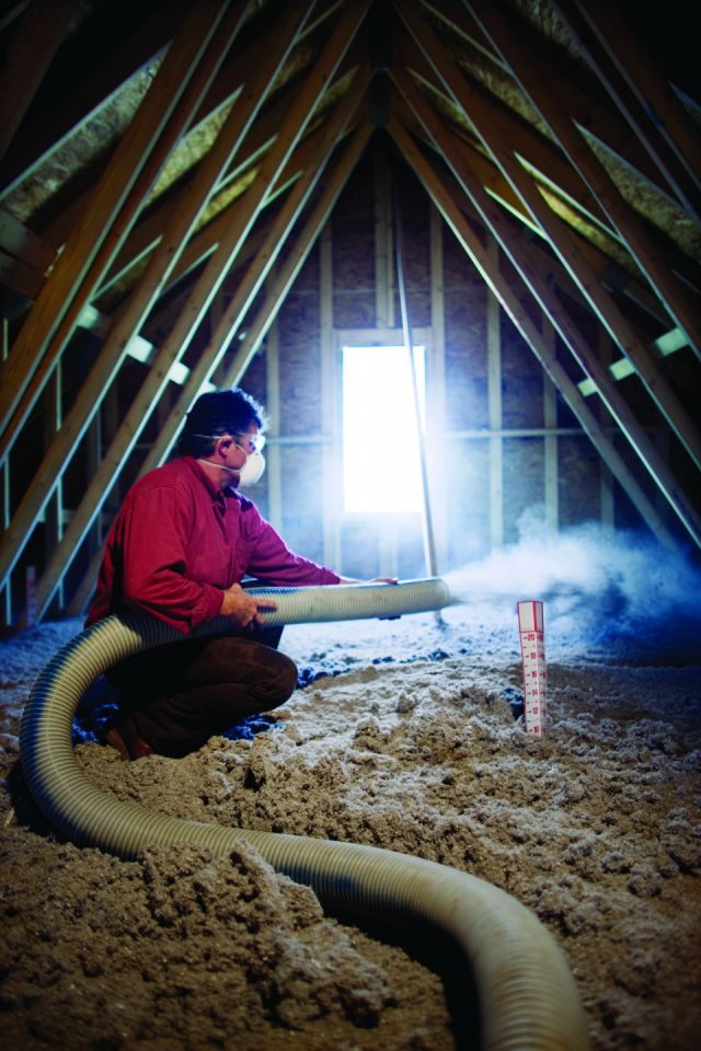 adding insulation to an attic