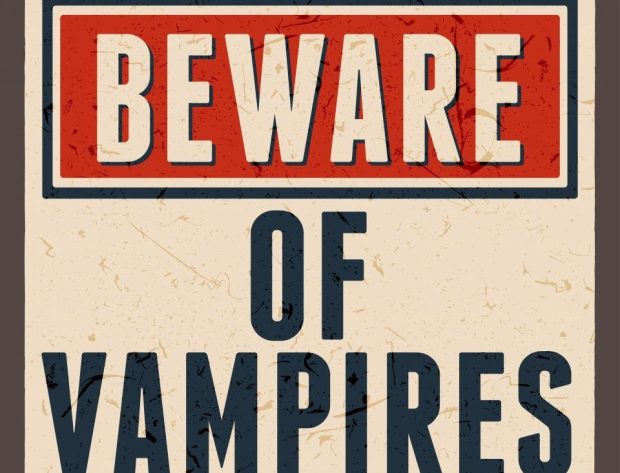 image of sig that says "Beware of Vampires"