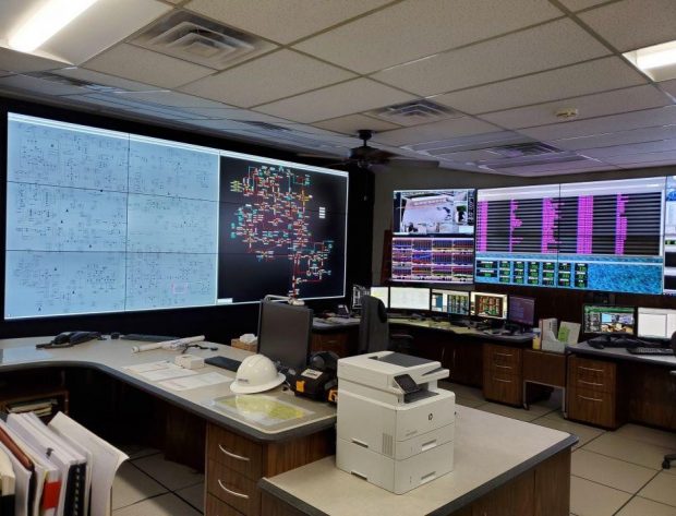 Photo image of the NIPCO Control Center after the remodel project.