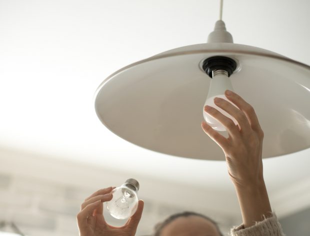 changing bulb to LED