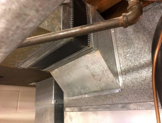 Image of metal ductwork