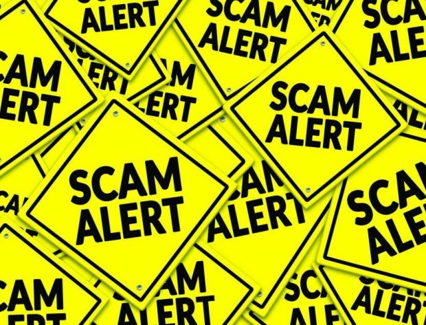 Scam Alert signs