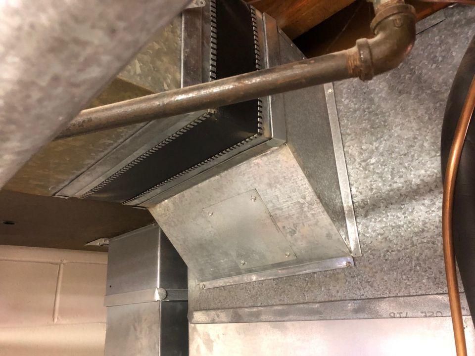 Image of metal ductwork