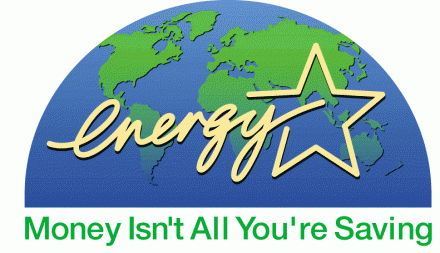 image of the energy star logo in a graphic of the world with money isnt all your saving wording under it.