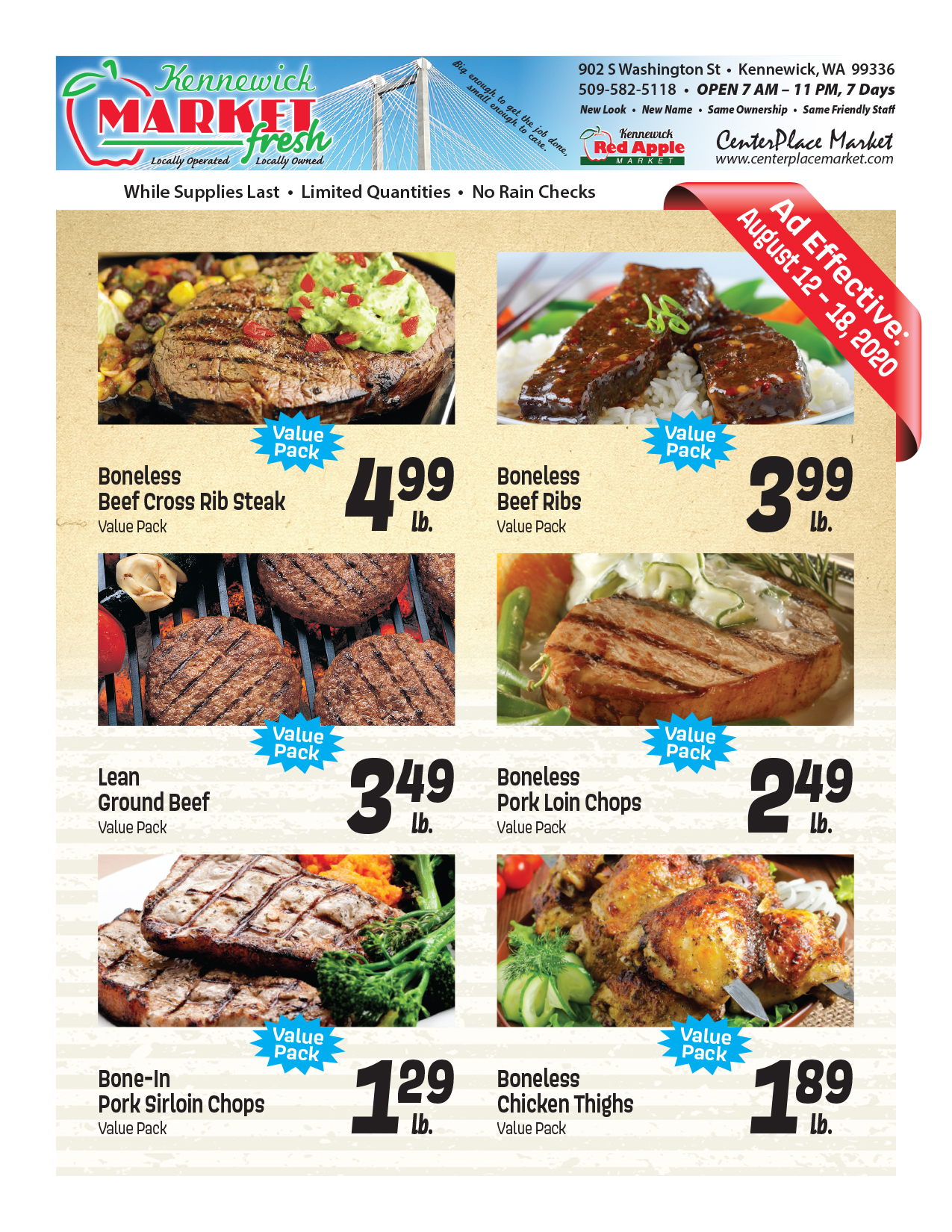 Kennewick Red Apple Market Specials