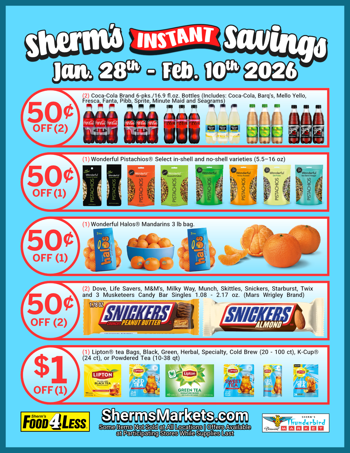 Sherm's Instant Savings