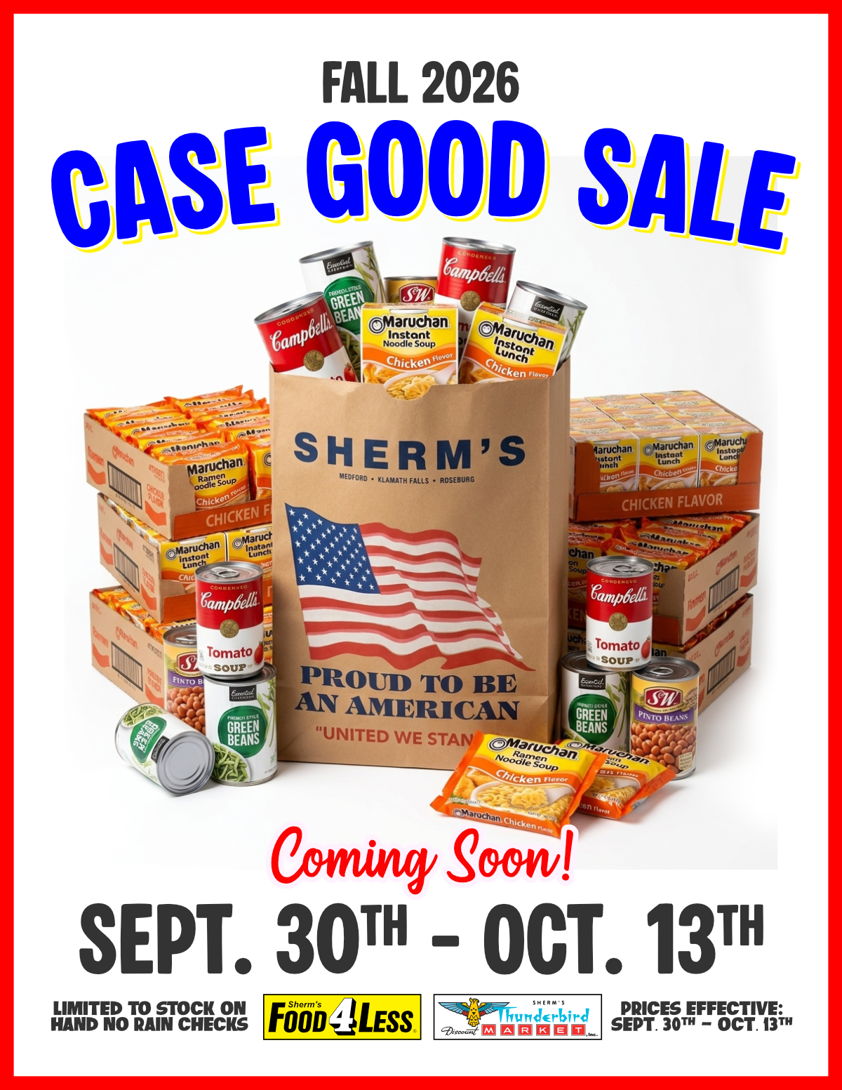 Case Good Sale Coming Soon
