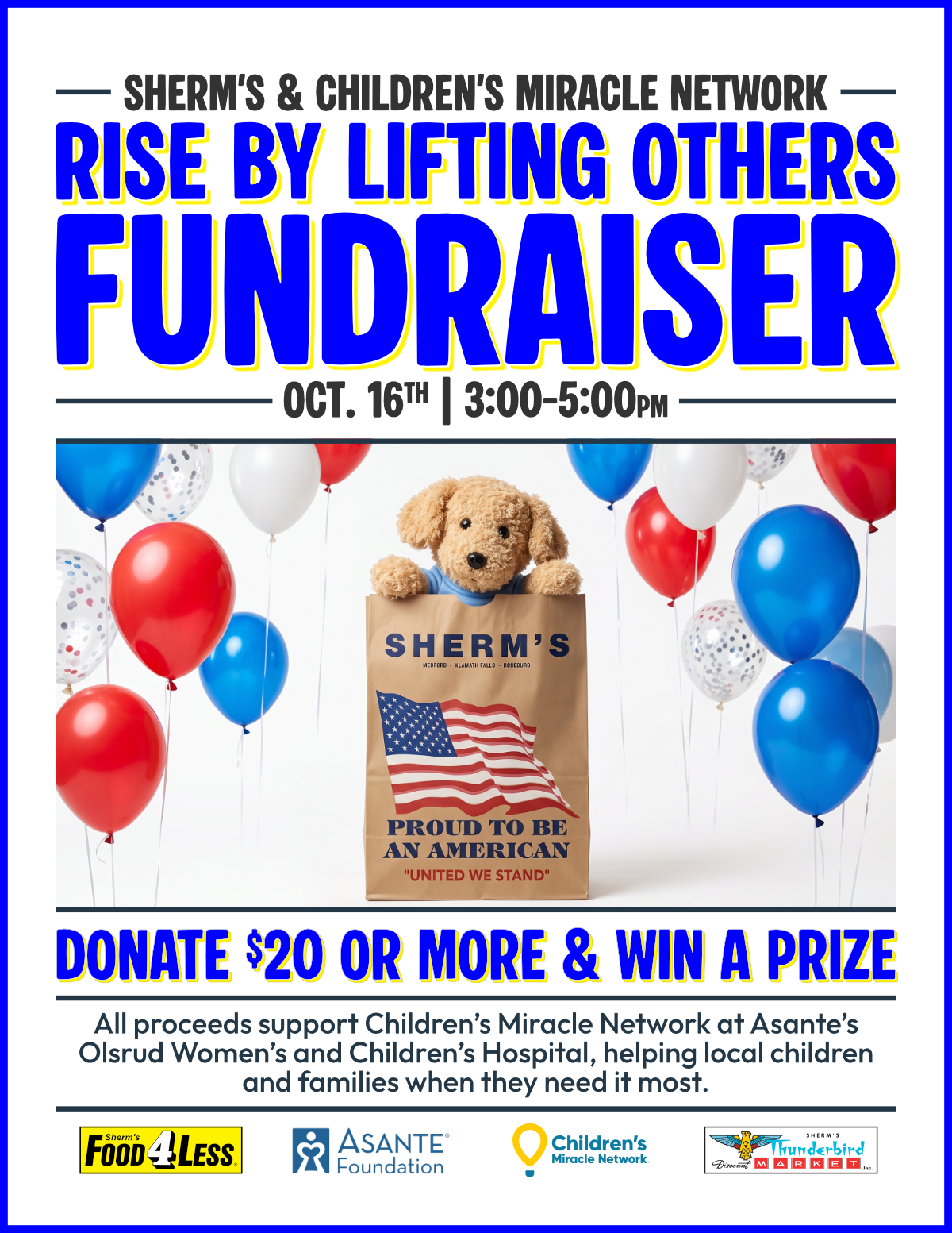Sherm's Children's Miracle Network Fundraiser 