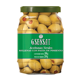 Aceitunas Rellenas De Pimienton X 198 gr