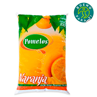 imagen Jugo De Naranja En Bolsa X 1 Litro