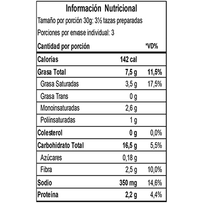Palomitas para microondas sabor extra mantequilla x 91gr