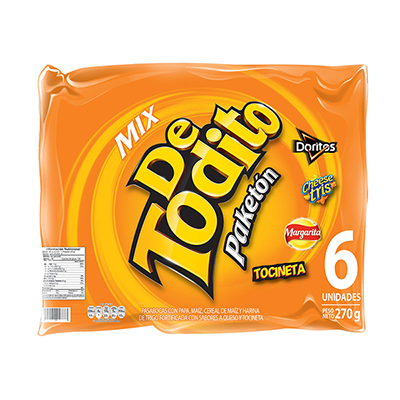 Detodito Mix 45 Grs X 6 Unidades