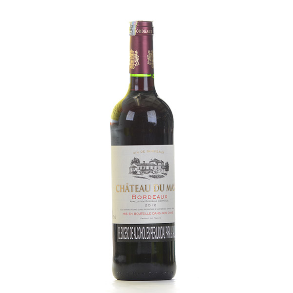 Vino Chateau Bordeaux X 750 ml