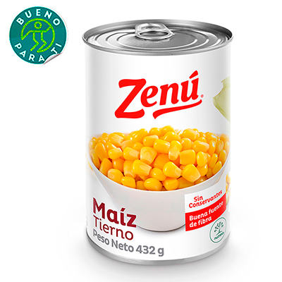 imagen Maiz Tierno Zenu X 432 G