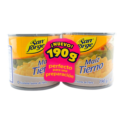 Duo Maiz Tierno X 190g C-Lata