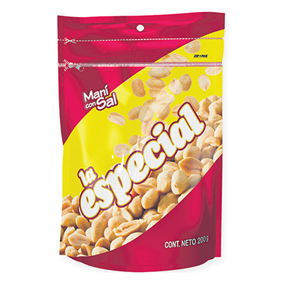 imagen Mani Con Sal Bolsa X 200 G