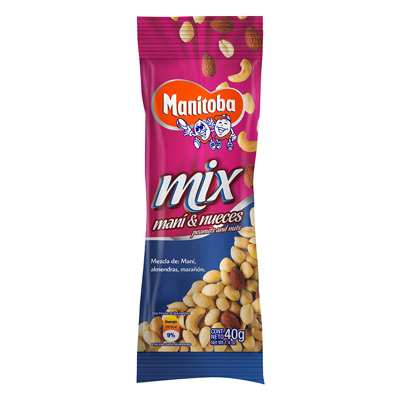 imagen Nueces Mixtas Pqt Personal X 40 G
