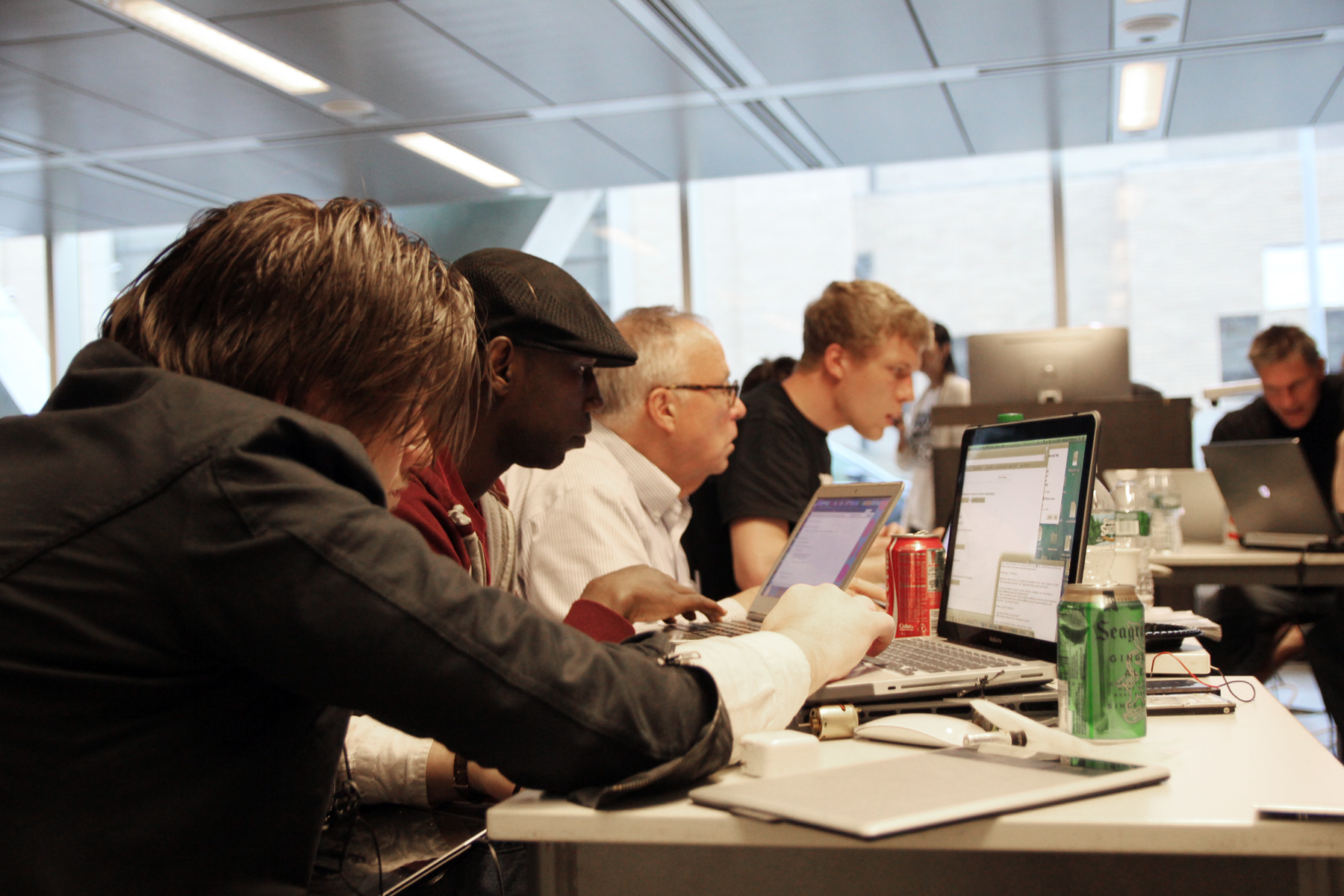 There was no hierarchy at the AEC Technology Hackathon, where programming skills reigned supreme.