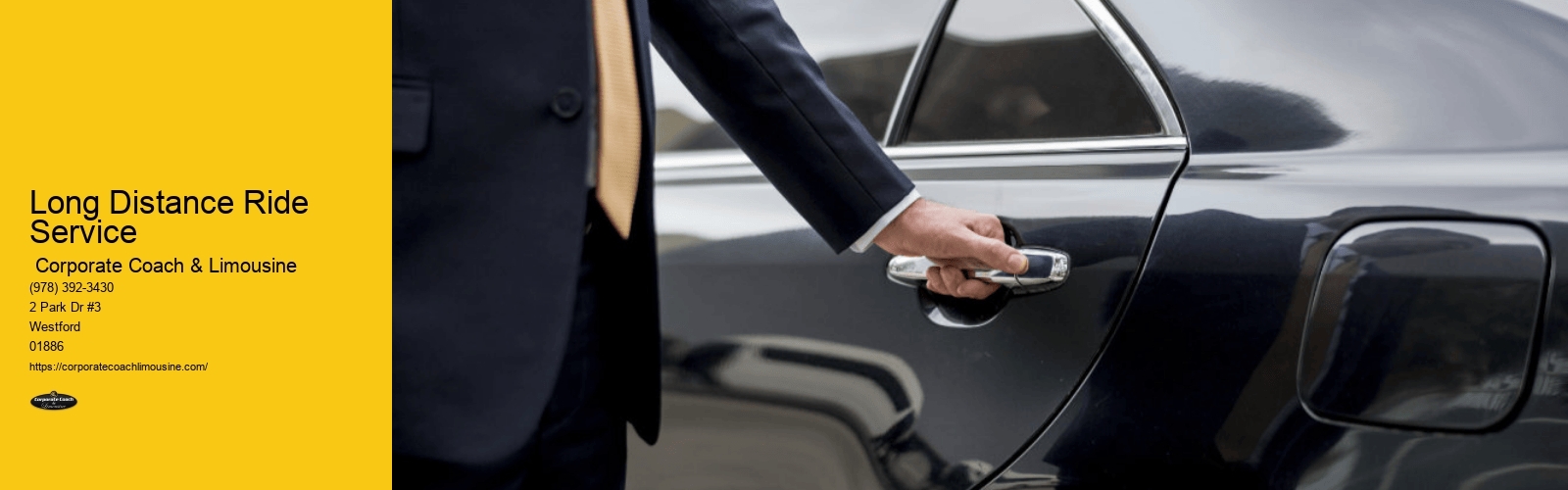 Long Distance Ride Service  Corporate Coach & Limousine Long Distance Ride Service