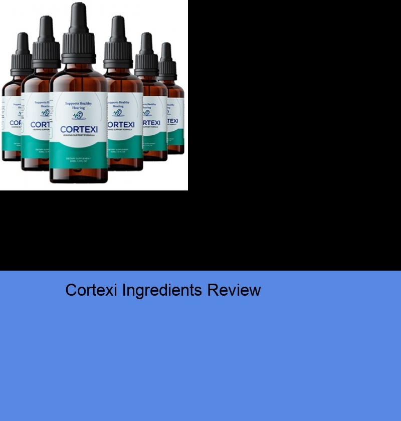 Cortexi Ingredients Review Cortexi Price