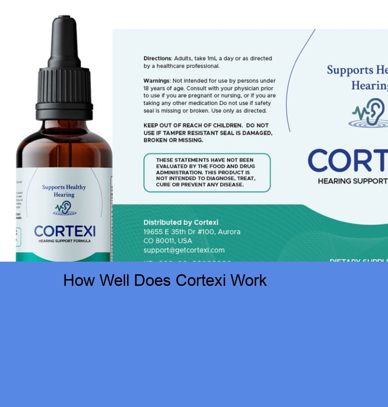 How Well Does Cortexi Work