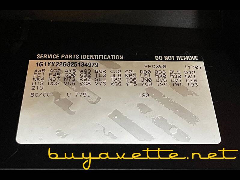 2002 Corvette 1SC Coupe picture #24