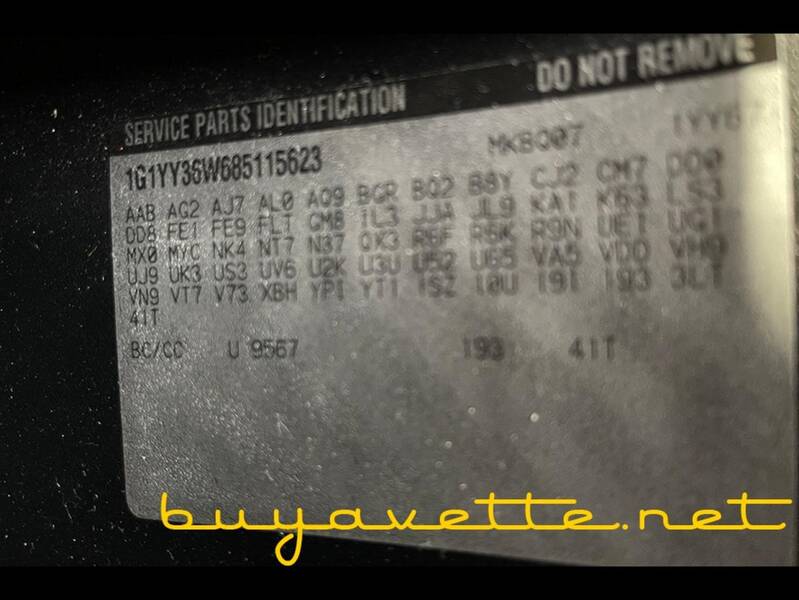 2008 Corvette 3LT Convertible picture #29