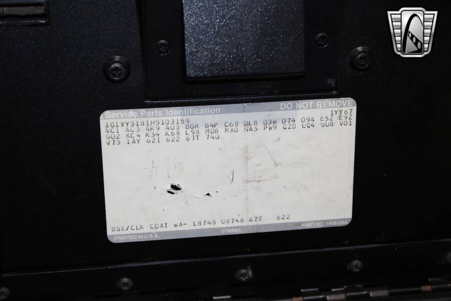 1987 Corvette picture #20