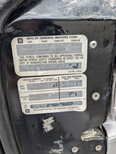 1978 Corvette 1978 Indy Pace Car Edition picture #16