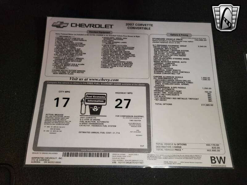 2007 Corvette picture #21