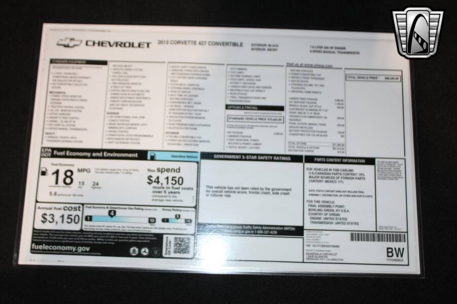 2013 Corvette picture #12