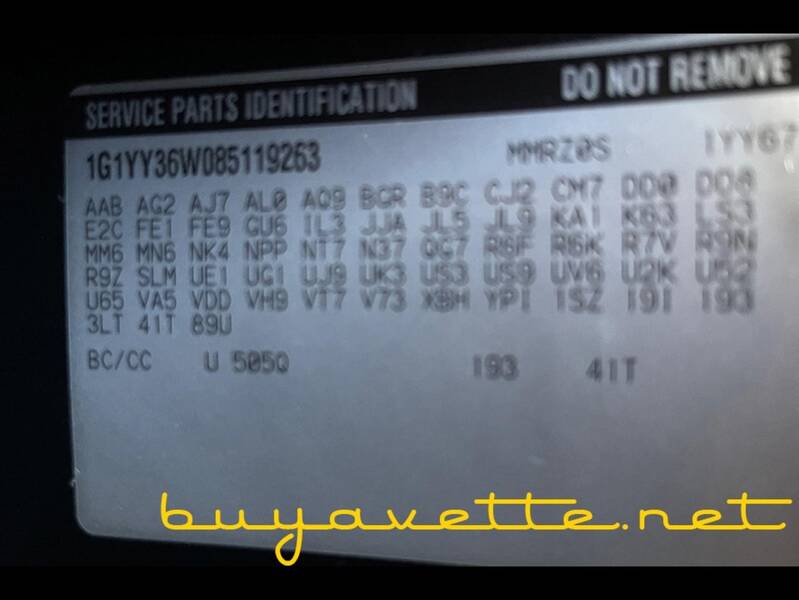 2008 Corvette 3LT Convertible picture #29