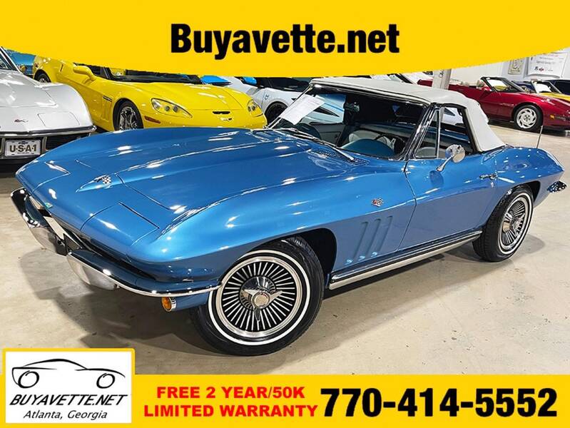 1965 Corvette L79 327/350HP Convertible *P/S, P/B, K.o.'s* picture #30