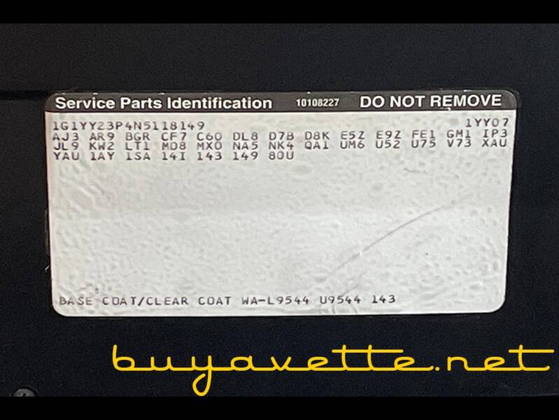 1992 Corvette Coupe *one Owner* picture #26