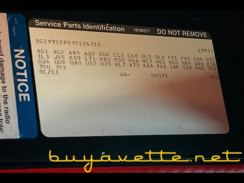 1996 Corvette Coupe picture #27