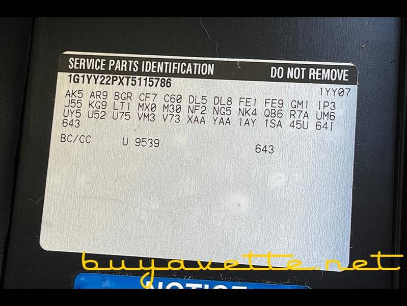 1996 Corvette Coupe picture #26