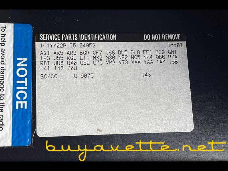 1996 Corvette Coupe picture #25