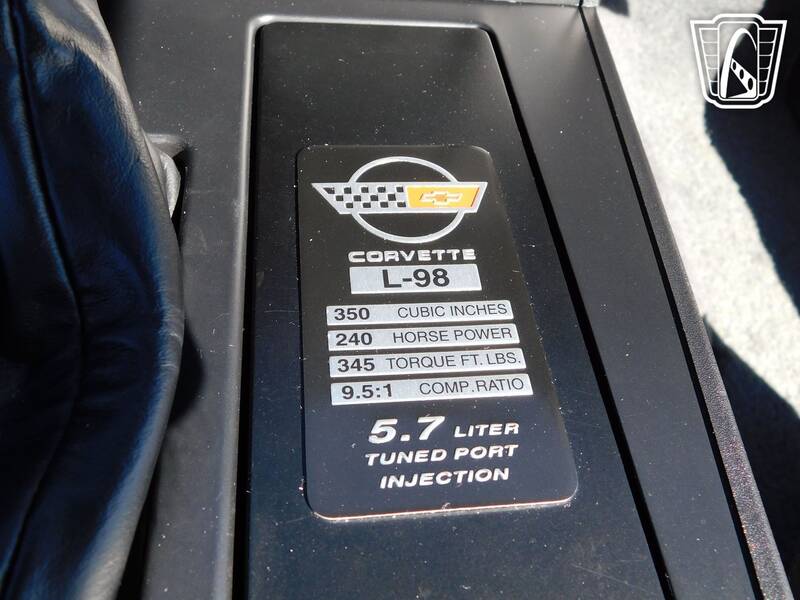 1987 Corvette picture #5