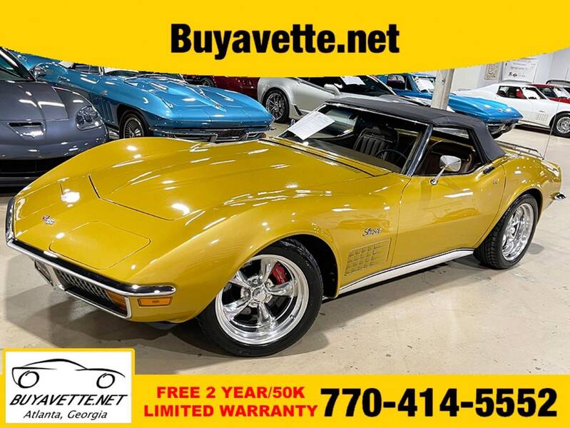 1972 Corvette Restomod Convertible *efi, Crate Engine, A/c* picture #5