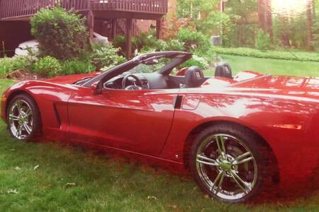 2008 Crystal Red Corvette Convertible picture #1